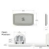 Grey Baby Changing Station by Koala Kare-6