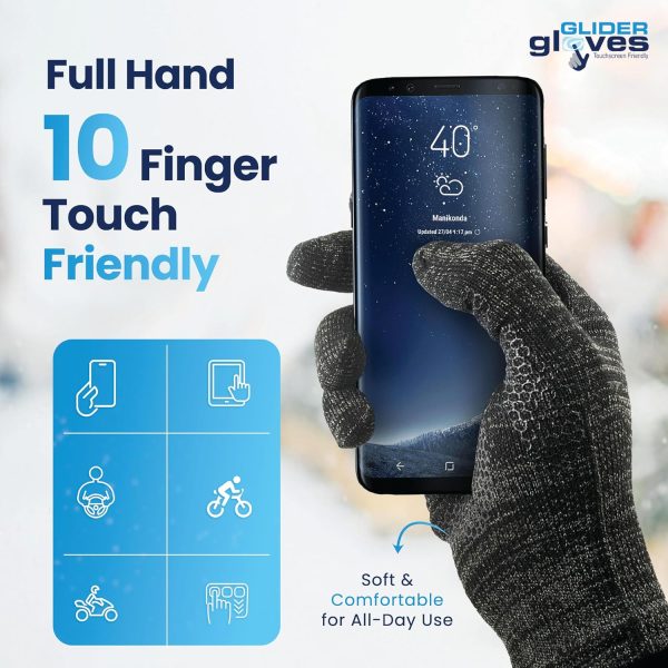 Glider Gloves Touchscreen Gloves for Women-1