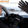 Black LOCOODAY Unisex Adult Running Gloves-3