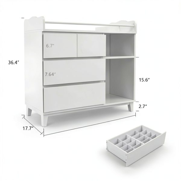Wooden Diaper Changing Table by Brand Name-1