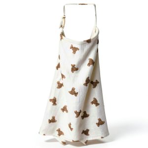 Muslin Nursing Cover for Baby Cotton-0