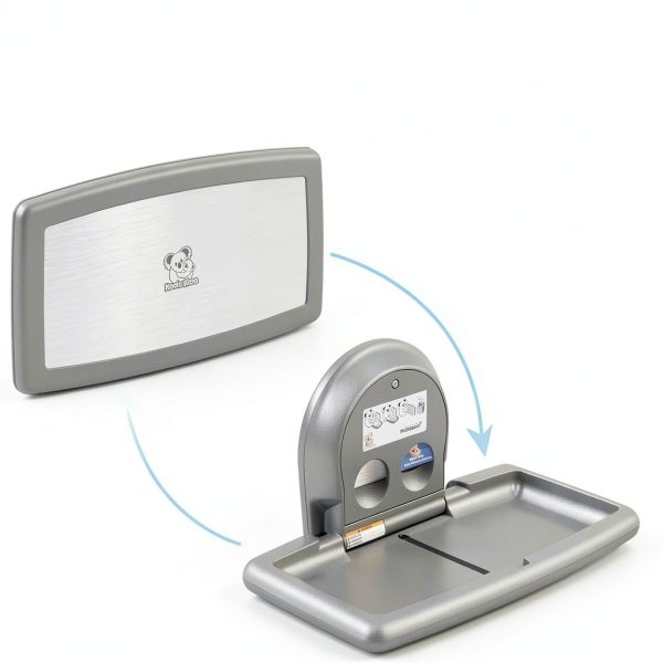 Grey Baby Changing Station by Koala Kare-4
