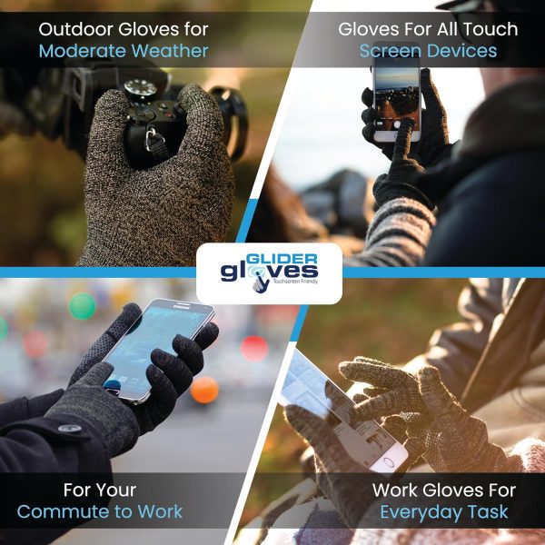 Glider Gloves Touchscreen Gloves for Women-5