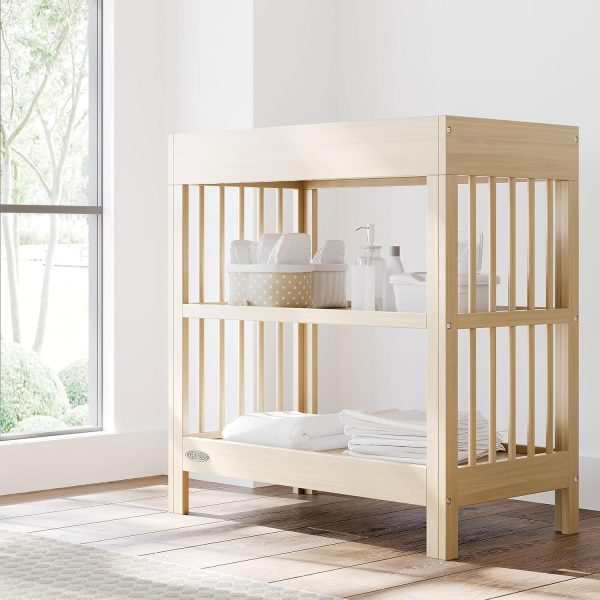 Graco Baby Changing Table with Storage White-2