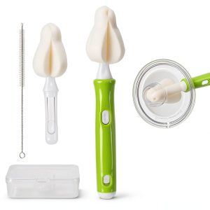 Momcozy Breast Pump Cleaning Kit Silicone Brushes-0