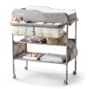 Sweeby Changing Table Black Wood Adjustable-0