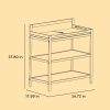 Changing Table Storkcraft Pine Wood Design Black-7