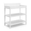 Changing Table Storkcraft Pine Wood Design Black-0