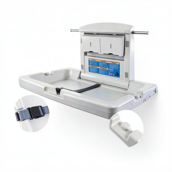 Wall Mounted Changing Table AIKE HDPE Foldable-4