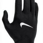 Nike Running Gloves Black Polyester Design Small-0