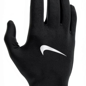 Nike Running Gloves Black Polyester Design Small-0