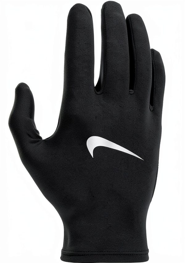 Nike Running Gloves Black Polyester Design Small-0