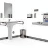 Wall Mounted Changing Table AIKE HDPE Foldable-3