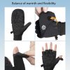 RIGWARL Convertible Running Gloves Ultra Warm-1