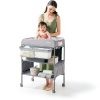Sweeby Changing Table Black Wood Adjustable-6