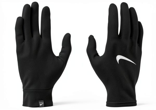 Nike Running Gloves Black Polyester Design Small-2