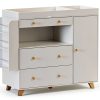 Nursery Changing Dresser FURNJOYLIFE Wood Design-1