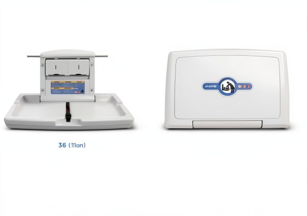 Wall Mounted Changing Table AIKE HDPE Foldable-1