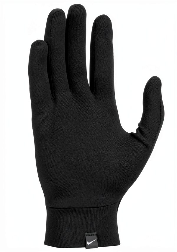 Nike Running Gloves Black Polyester Design Small-1