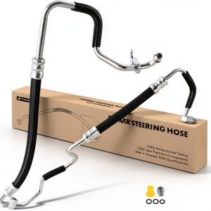 Power Steering Hose A-Premium Rubber Steel Design-0