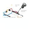 A-Premium Power Steering Pressure Hose APPSH253 Black 36in-6