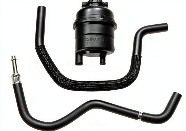 Power Steering Pressure Hose WGBAB for BMW 3 Series & 5 Series Black-6