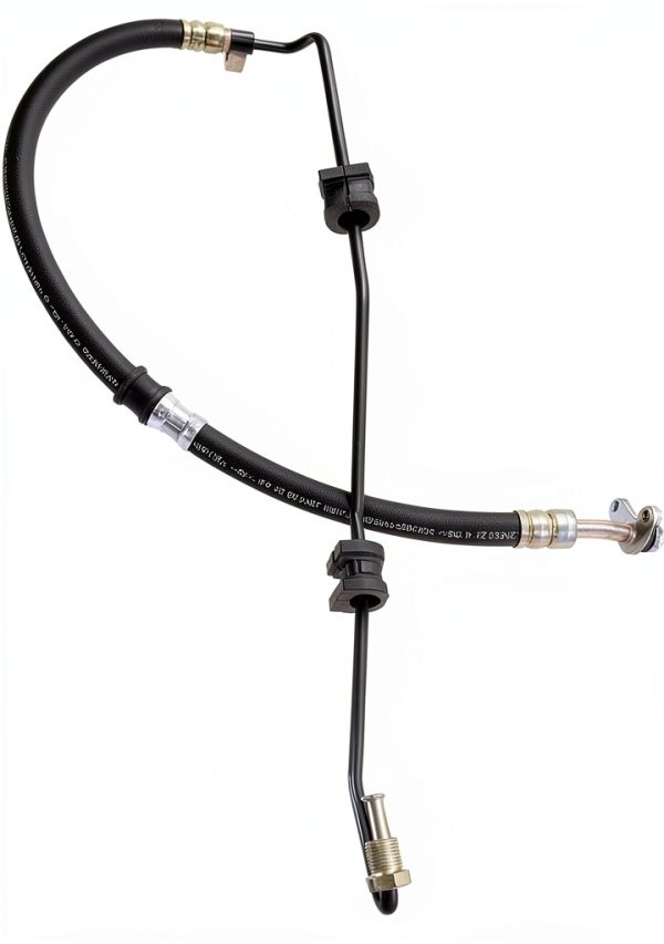 Power Steering Pressure Hose Saihisday Black Silver 3.15x4.72 Inch-1