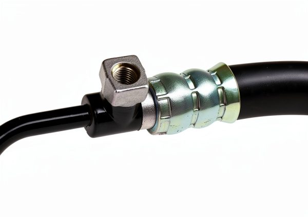 Power Steering Pressure Hose Saihisday Black Silver 3.15x4.72 Inch-8