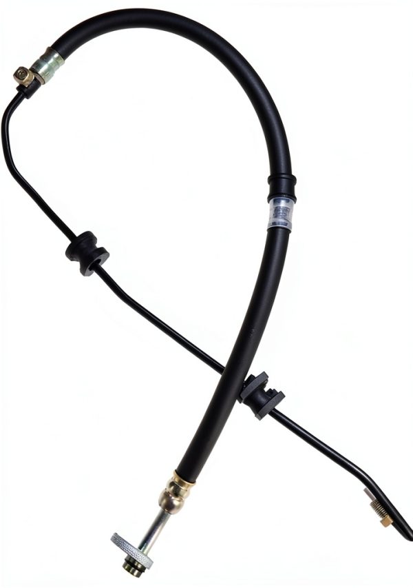 Power Steering Pressure Hose Saihisday Black Silver 3.15x4.72 Inch-2
