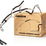 A-Premium Power Steering Pressure Hose 5164mm Black High-Pressure-0