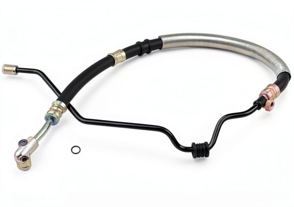 WMPHE Power Steering Hose Assembly Black 8700 PSI OEM Replacement-1