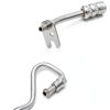 A-Premium Power Steering Pressure Hose APPSH253 Black 36in-5