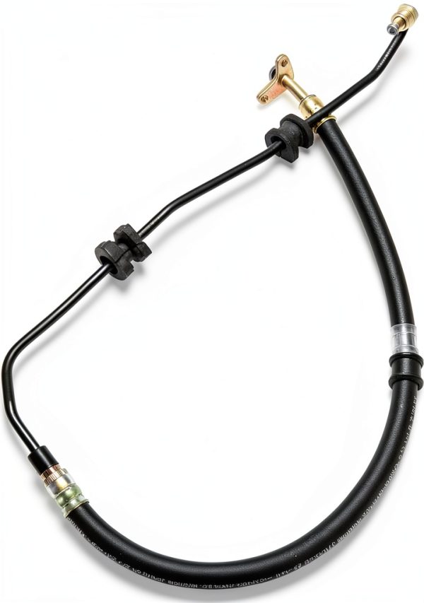 Power Steering Pressure Hose Saihisday Black Silver 3.15x4.72 Inch-0