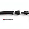WnSEu Power Steering Hose Kit for Chevy C10 LS Swap Black Silver 25in-2