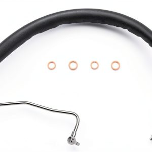 Misakomo Power Steering Pressure Hose – Steel Reinforced, Nissan Fit-0