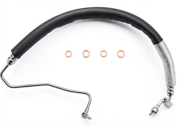 Misakomo Power Steering Pressure Hose – Steel Reinforced, Nissan Fit-0