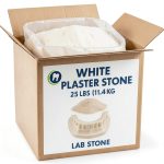 Dental White Plaster Stone 25lb Type II Set House Brand with Scoop-0